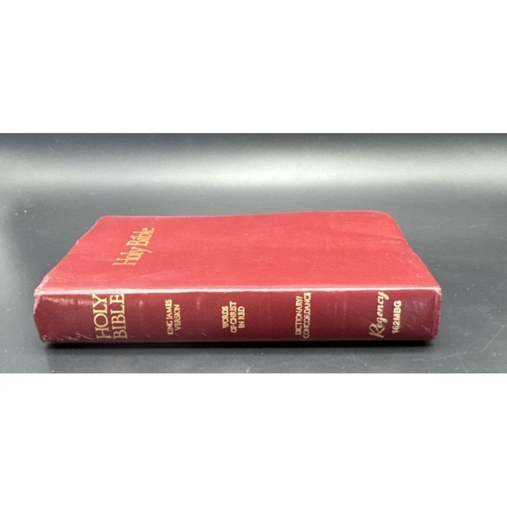 Thomas Nelson KJV Bible 1984 Red Letter Regency Dictionary Concordance 162MBG